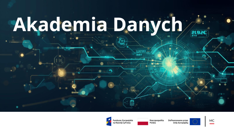 Akademia Danych to program szkoleniowy skierowany do pracowników urzędów centralnych oraz jednostek samorządu terytorialnego, którzy pracują z danymi publicznymi, planują ich otwieranie, czy zajmują się ponownym wykorzystywaniem danych.